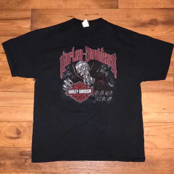 Harley-Davidson Other - HOLLOWEEN HARLEY DAVIDSON T-SHIRT